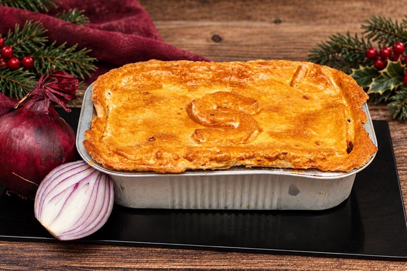 Large Steak Family Pie